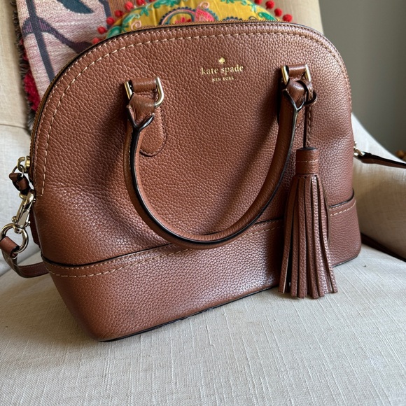Kate Spade | GUC Crossbody Bag | Tan Brown | 12x5x9 - Picture 1 of 10